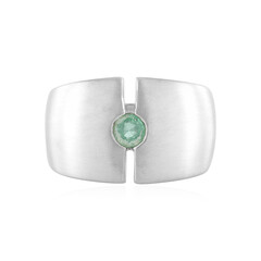 Anello in argento con Smeraldo Russo (de Melo)