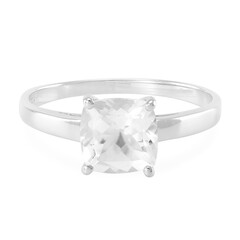 Anello in argento con Goshenite