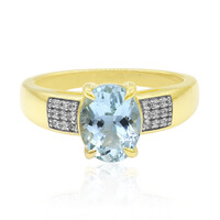 Anello in oro con Acquamarina Medina