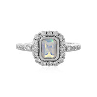 Anello in argento con Opale di Welo