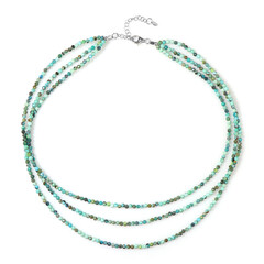 Collana in argento con Turchese