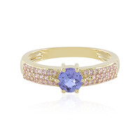 Anello in oro con Tanzanite