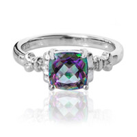 Anello in argento con Quarzo Mistico
