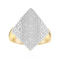 Anello in argento con Diamante I3 (I)