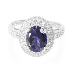 Anello in argento con Iolite Orissa