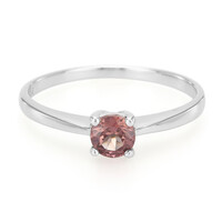 Anello in argento con Granato Malaya