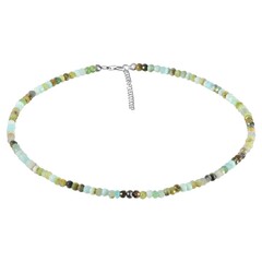 Collana in argento con Opale