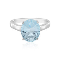 Anello in argento con Topazio Blu Cielo