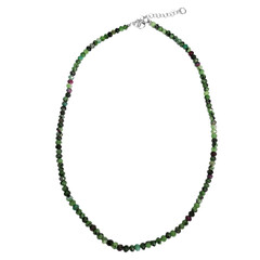 Collana in argento con Rubino Zoisite