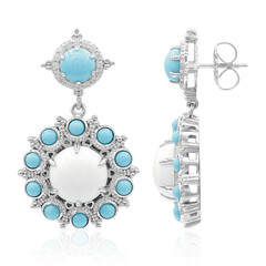 Orecchini in argento con Magnesite Pristine (Dallas Prince Designs)
