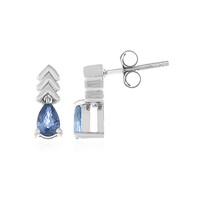 Orecchini in argento con Zaffiro Blu