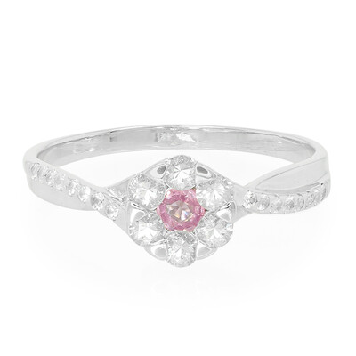 Anello in argento con Zaffiro Ceylon Porpora (non riscaldato)