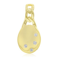 Ciondolo in argento con Diamante I1 (G)