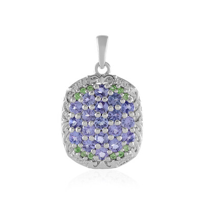 Ciondolo in argento con Tanzanite