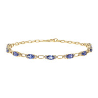 Bracciale in oro con Tanzanite AAA (CIRARI)