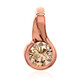 Ciondolo in oro con Diamante Rose de France VS1 di Argyle (Annette)