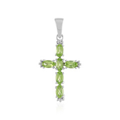 Ciondolo in argento con Peridoto