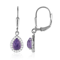 Orecchini in argento con Ametista