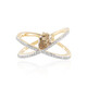 Anello in oro con Diamante Champagne I1 (SUHANA)