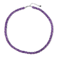 Collana in argento con Ametista
