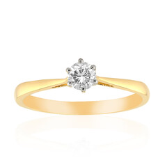Anello in oro con Diamante VVS1 (G)