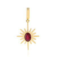 Ciondolo in argento con Rubino Bemainty