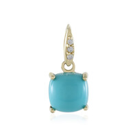 Ciondolo in oro con Turchese Sleeping Beauty
