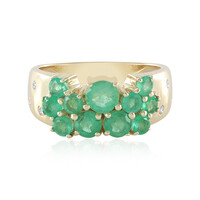 Anello in oro con Smeraldo Russo (de Melo)