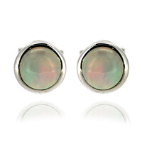 Orecchini in argento con Opale di Welo