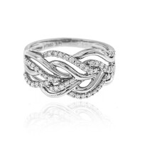 Anello in platino con Diamante Flawless (F) (LUCENT DIAMONDS)