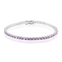 Bracciale in argento con Ametista Boliviana