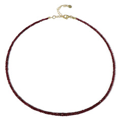 Collana in argento con Rubino Tanzania