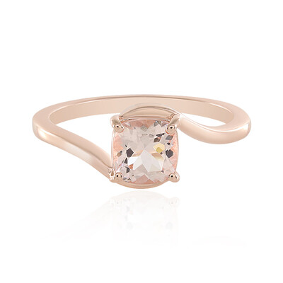 Anello in argento con Morganite