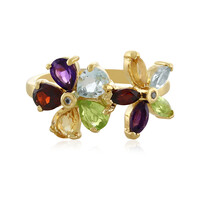 Anello in argento con Peridoto