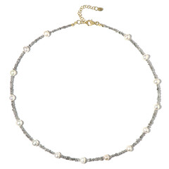 Collana in argento con Diamante Color Argento