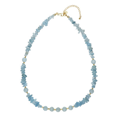 Collana in argento con Acquamarina