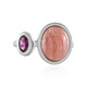 Anello in argento con Rodocrosite (Faszination Türkis)