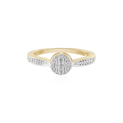 Anello in argento con Diamante I3 (J)