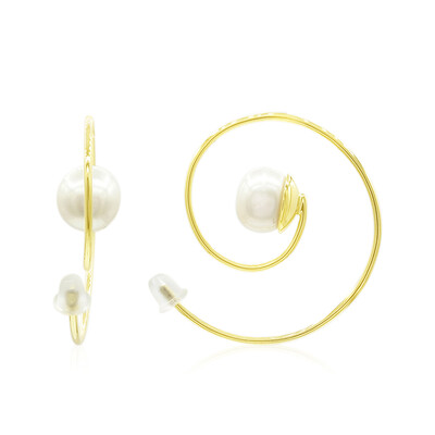 Orecchini in argento con Perla di Acqua Dolce (TPC)