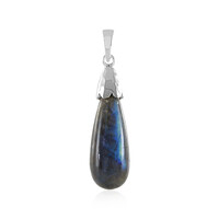 Ciondolo in argento con Labradorite