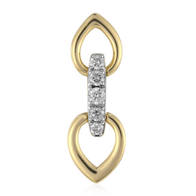 Ciondolo in oro con Diamante IF (D) (Annette)