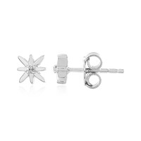 Orecchini in argento con Diamante I2 (I)