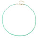 Collana in argento con Smeraldo Russo