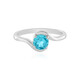 Anello in argento con Topazio Paraiba