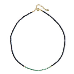 Collana in argento con Smeraldo Brasiliano