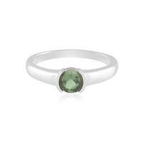 Anello in argento con Apatite Cromo
