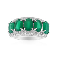 Anello in argento con Agata