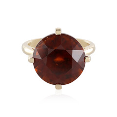 Anello in oro con Granato Essonite