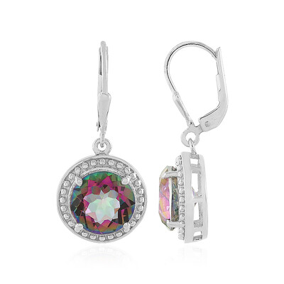 Orecchini in argento con Quarzo Mistico