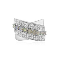 Anello in argento con Opale di Welo